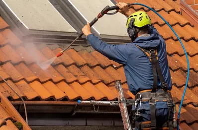Démoussage et hydrofuge de toiture à Contrisson